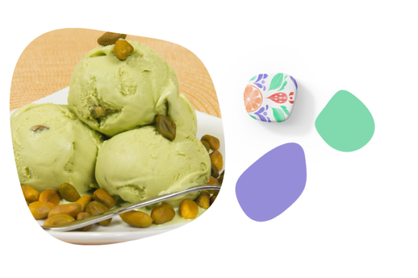 Pistachio Dubai Chocolate Ice Cream